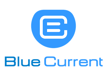 Logo der Ladekarte von Blue Current