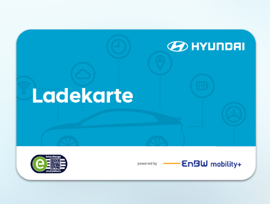 Logo der Ladekarte von Hyundai