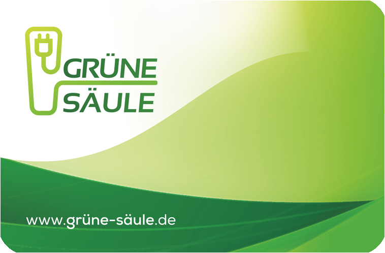 Logo der Ladekarte von Grüne Säule