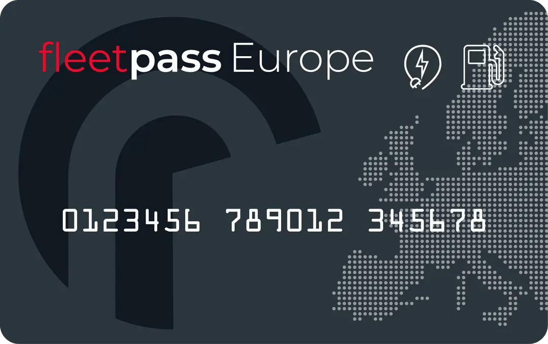 Logo der Ladekarte von Radius Fleetpass Europe