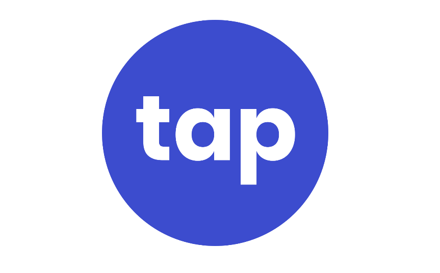 Logo der Ladekarte von Tap Electric Light