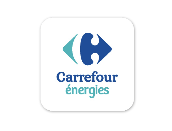 Logo der Ladekarte von Carrefour énergies